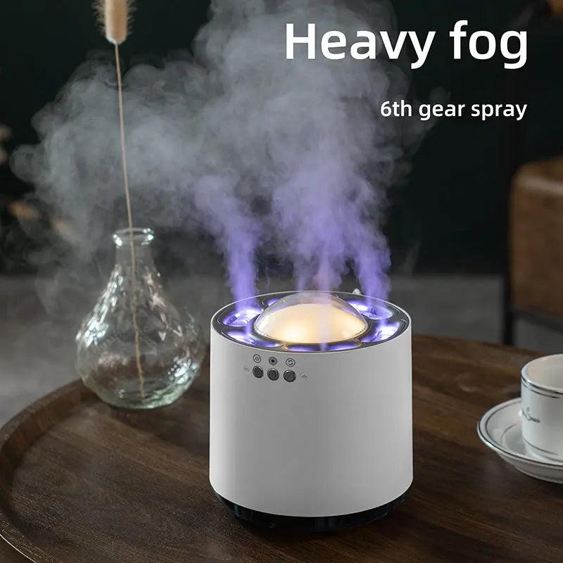 800ml Smart LED Voice-Control Humidifier | Ultrasonic Cool Mist for Home & Office